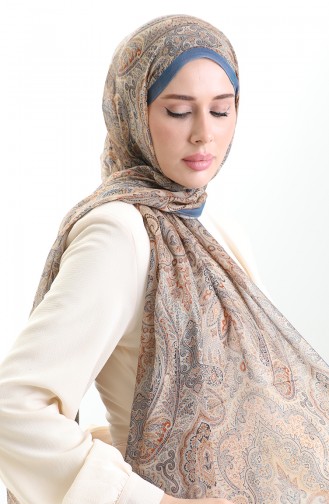 شال أزرق كحلي 0005-03