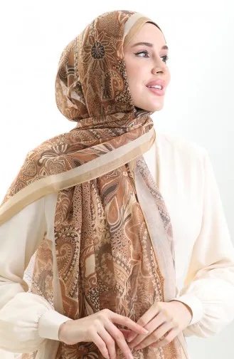 Tokyo Wool Shawl 0007-01 Beige 0007-01