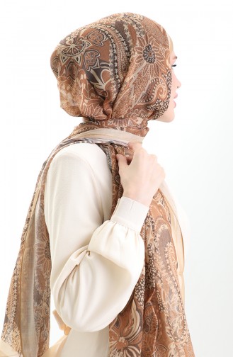 Beige Shawl 0007-01