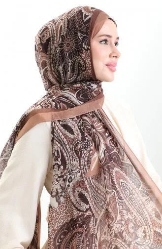 Tokyo Wool Shawl 0007-04 Brown 0007-04