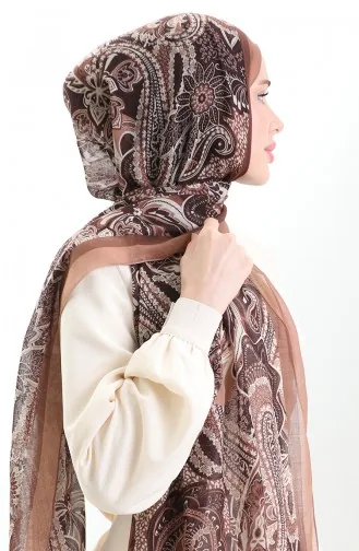 Tokyo Wool Shawl 0007-04 Brown 0007-04