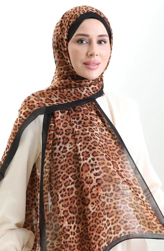 Châle En Laine Tokyo 0008-02 Noir 0008-02