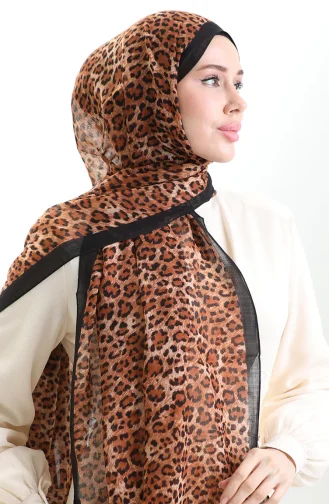 Châle En Laine Tokyo 0008-02 Noir 0008-02