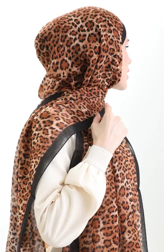 Châle En Laine Tokyo 0008-02 Noir 0008-02