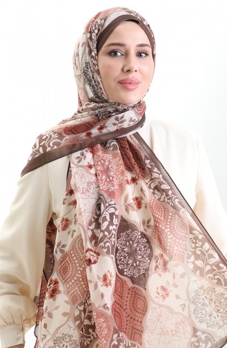 Dusty Rose Shawl 0009-01