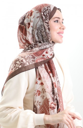 Dusty Rose Shawl 0009-01