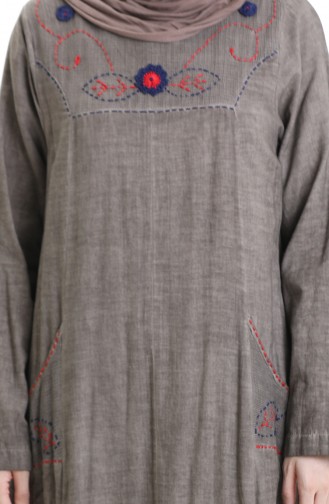 Robe Hijab Beige 8595-02