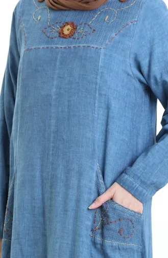Şile Cloth Authentic Kleid 8595-05 Eisblau 8595-05
