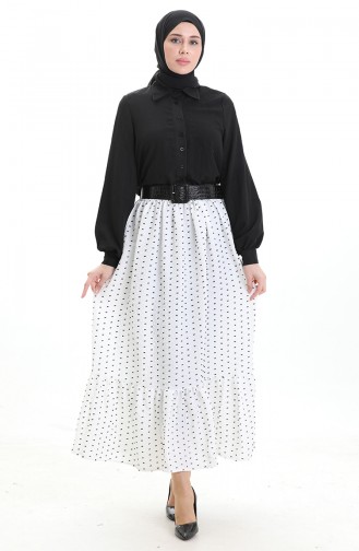 Jupe Blanc 2106-01