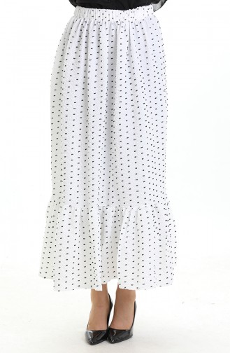 Jupe Blanc 2106-01