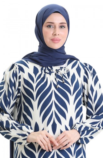 فستان أزرق كحلي 994585I-04