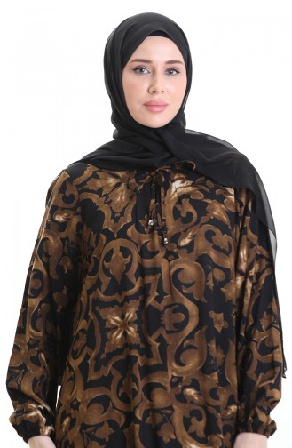 فستان بُني 994585J-01