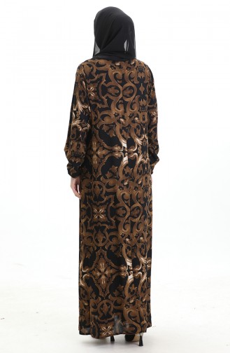 فستان بُني 994585J-01
