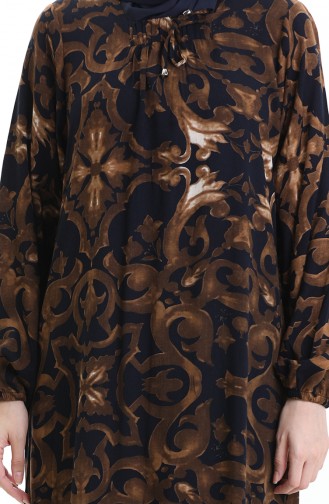 فستان أزرق كحلي 994585J-02
