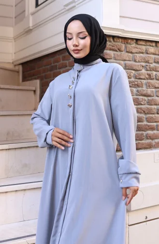 Aerobin Stoff Tunika Hose Zweiteiler 2103-04 Grau 2103-04