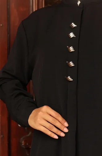 Aerobin Fabric Tunic Trousers Two Piece Suit 2103-05 Black 2103-05