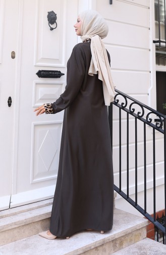 Anthracite Hijab Dress 0119-02