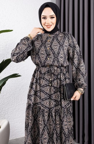 فستان أسود 7109-03