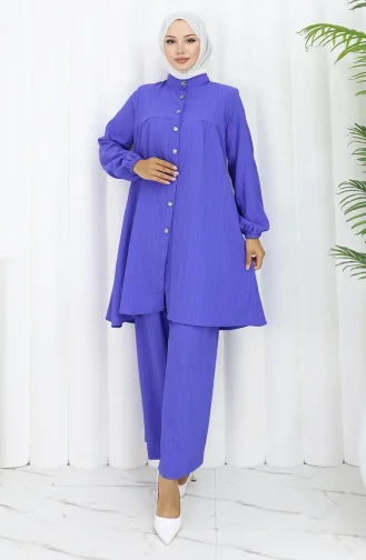 Geknoopte Tuniekbroek Tweedelig Pak 2108-01 Saks 2108-01