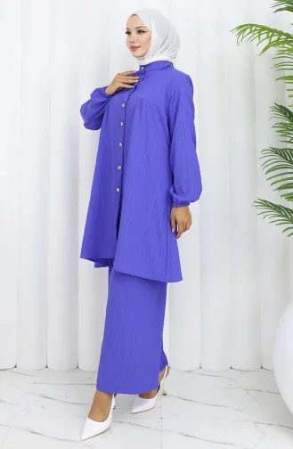 Geknoopte Tuniekbroek Tweedelig Pak 2108-01 Saks 2108-01