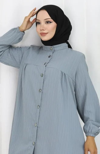 Geknoopte Tuniekbroek Tweedelig Pak 2108-02 Grijs 2108-02