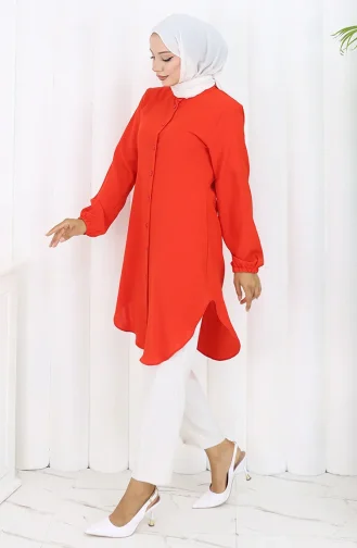 Geknoopte Tuniek 3118-05 Granaatappelbloem 3118-05