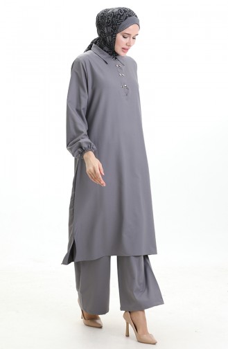 Ensemble Gris Foncé 0123-02