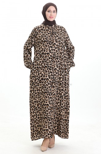 Black Hijab Dress 0122-01