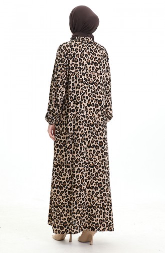 Black Hijab Dress 0122-01