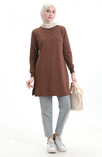 Tunique Couleur Brun 9118-02