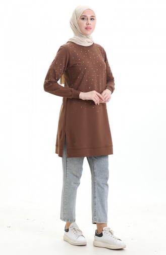 Tunique Couleur Brun 9118-02