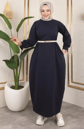 Robe De Sport Modèle Balloon 0264-04 Bleu Marine 0264-04