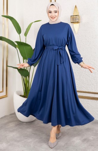 Indigo Hijab Kleider 2051-03