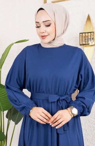 Indigo Hijab Kleider 2051-03