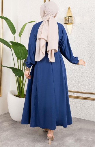 Indigo Hijab Kleider 2051-03