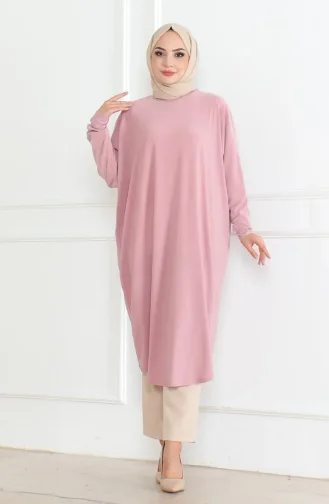 Vleermuismouw Losse Tuniek 2044-03 Poeder 2044-03