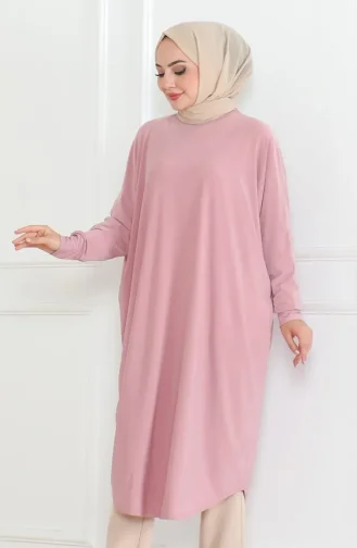 Vleermuismouw Losse Tuniek 2044-03 Poeder 2044-03