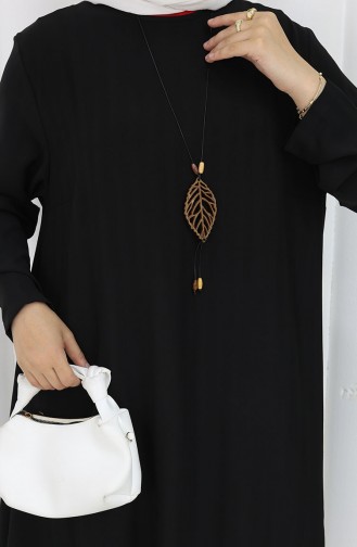 Krep Kumaş Salaş Tunik 1011-01 Siyah