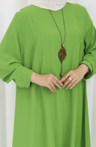 Crêpe Stof Casual Tuniek 1011-06 Groen 1011-06