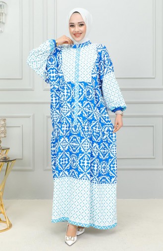 Robe Hijab Bleu 0302-02