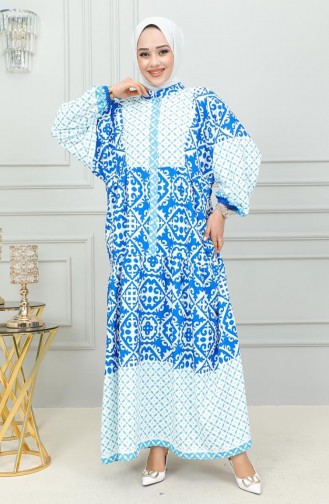 Robe Hijab Bleu 0302-02