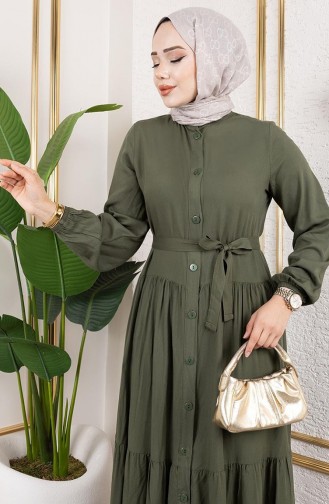 Robe Hijab Khaki 1124-02