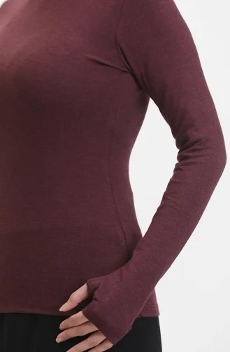 Balıkçı Yaka Body 5030-02 Bordo