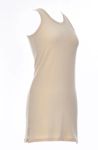 Lange Tanktop 5038-02 Beige 5038-02