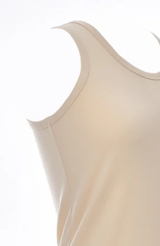 Lange Tanktop 5038-02 Beige 5038-02