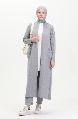 Gray Abaya 5023-02