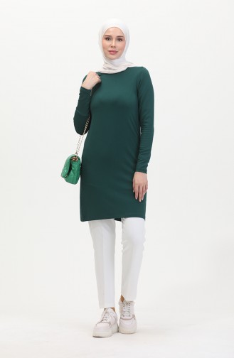 Smaragdgrün Tunikas 5026-02