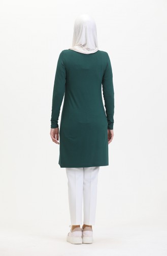 Smaragdgrün Tunikas 5026-02