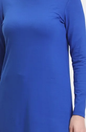 تونيك طويل من الفيسكوز 5026-03 ساكس 5026-03