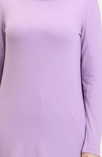 Tunique Longue En Viscose 5026-12 Lilas 5026-12